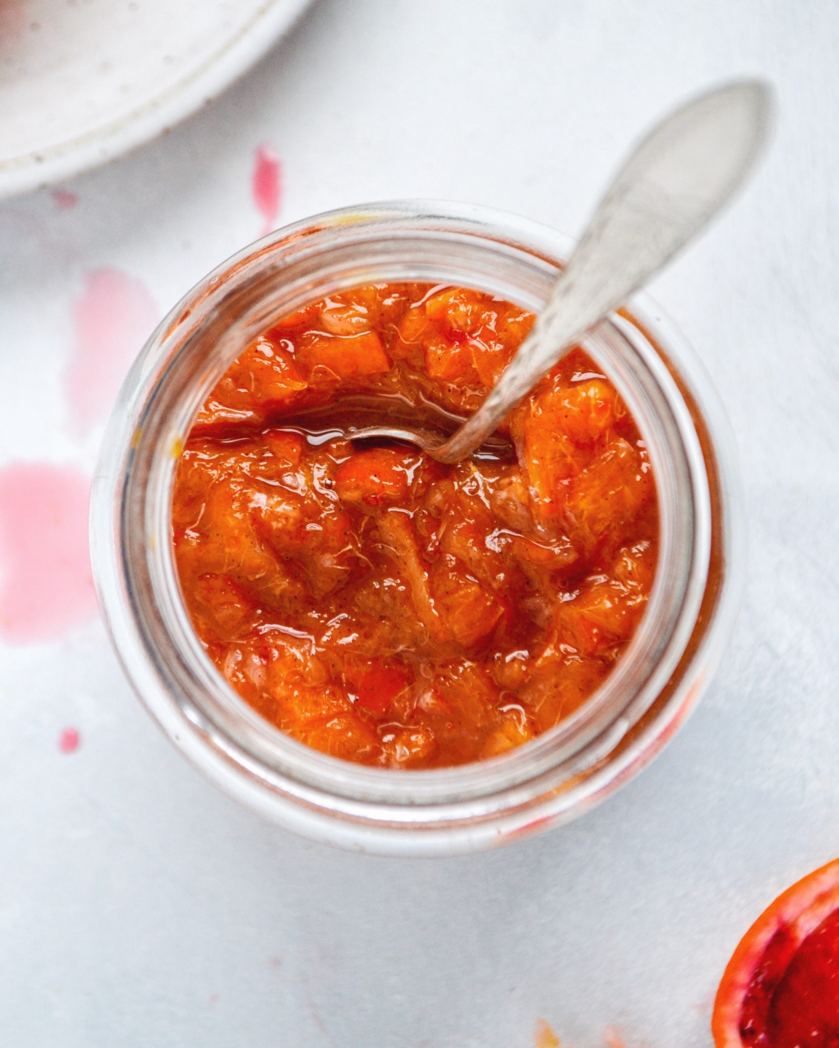 Appelsinkompot med blodappelsin og kanel