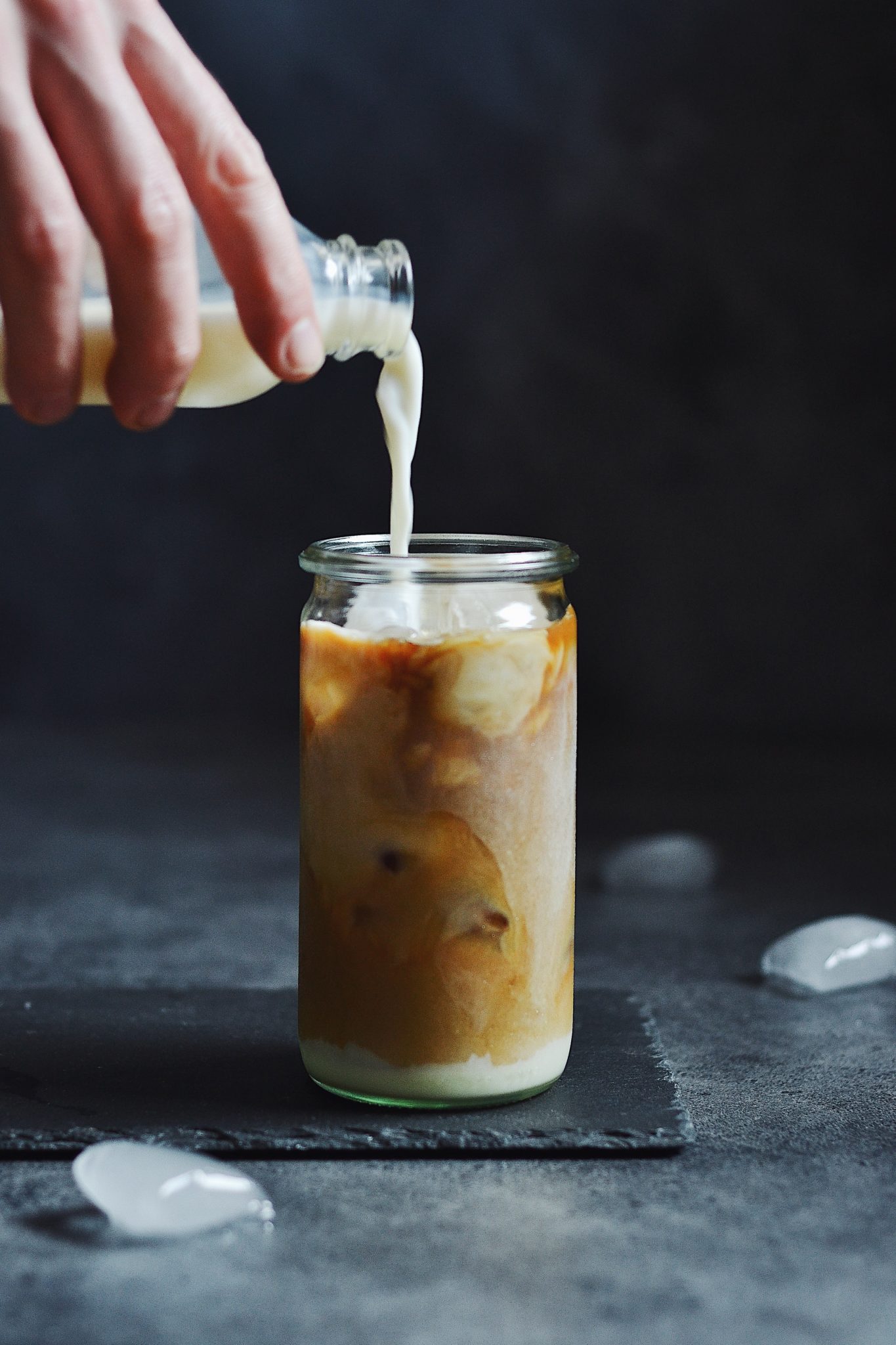 vietnamesisk iskaffe med kondenseret mælk
