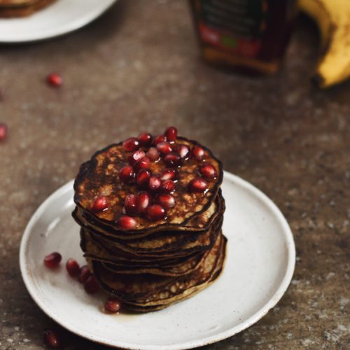 bananpandekager uden mel og sukker med 3 ingredienser