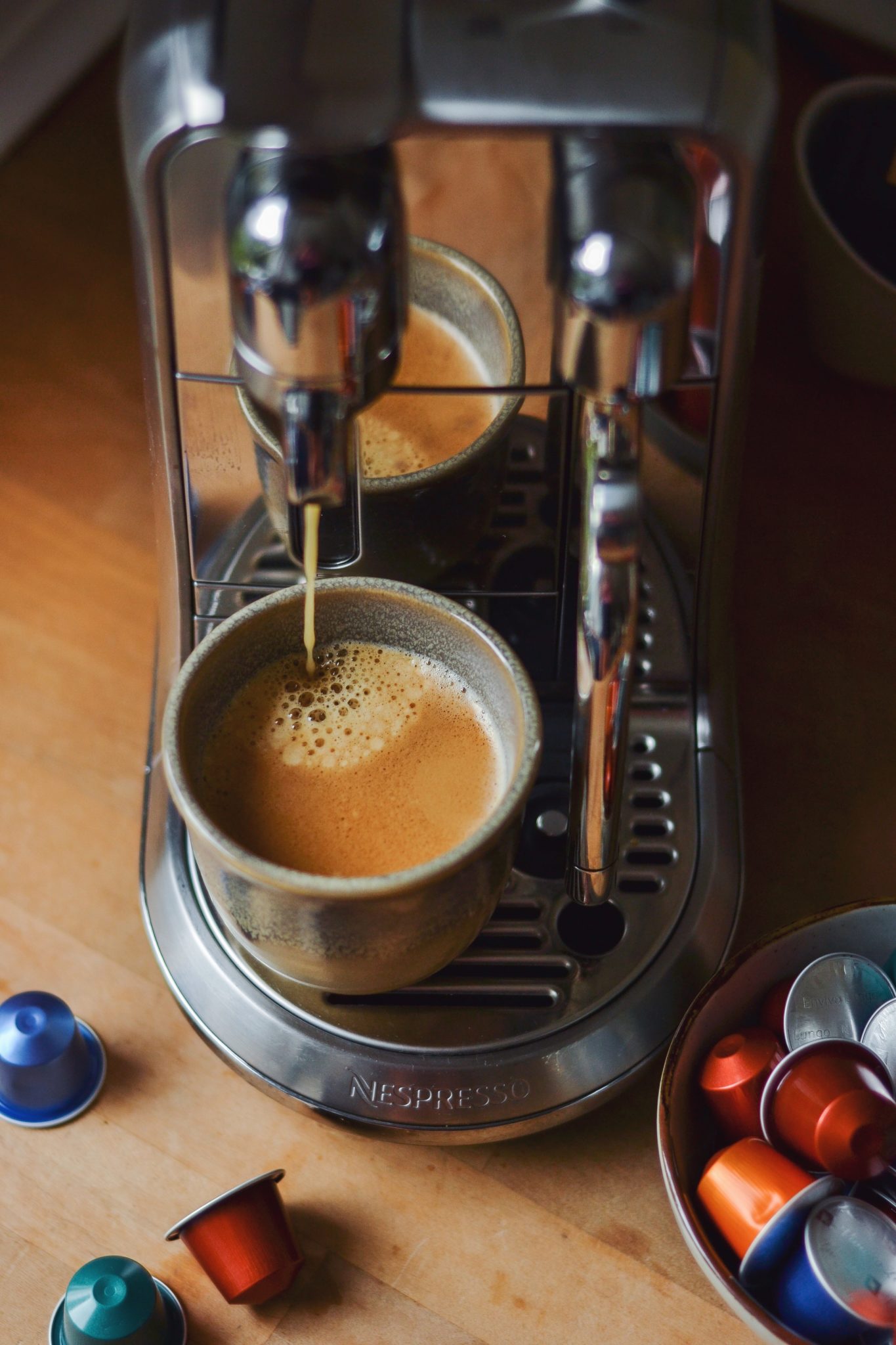 Nespresso breakfast club fødselsdagsbrunch køleskabsgrød med kaffe
