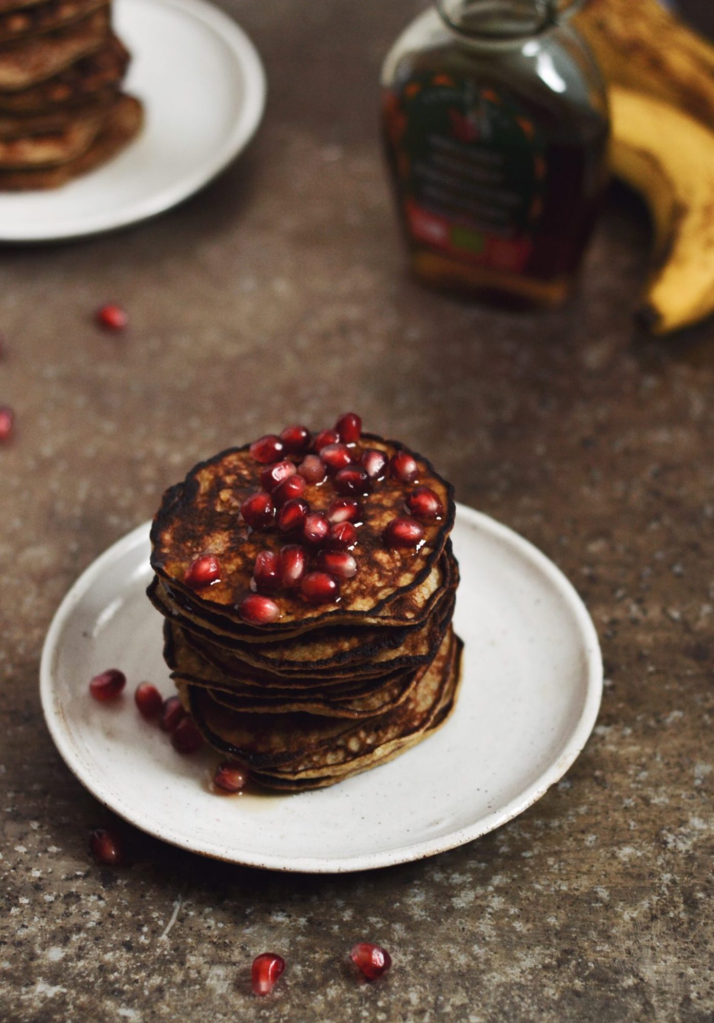 bananpandekager uden mel og sukker med 3 ingredienser